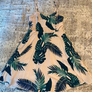 Light pink flowy cami dress